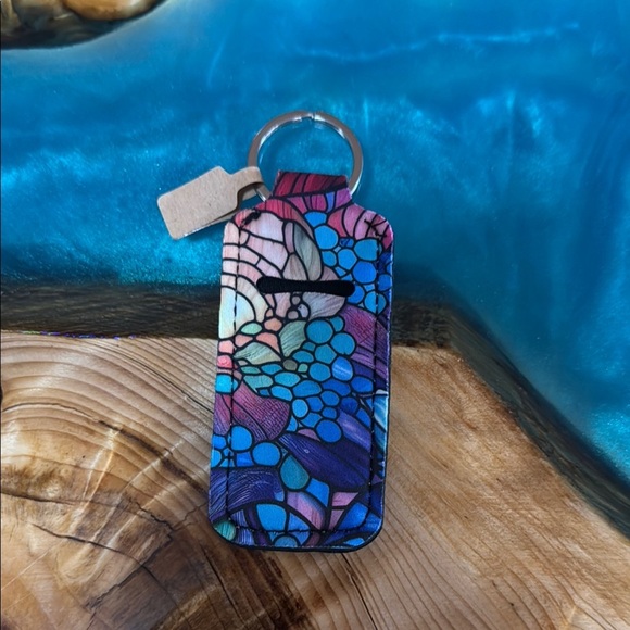 Colorful Keychain Chapstick Holder Accessory - Picture 1 of 1
